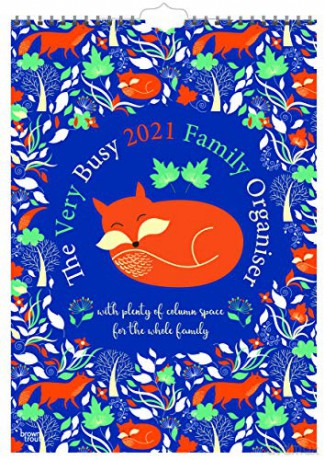 The Very Busy Family Organiser 2021 A3 Planner [KSIĄŻKA]