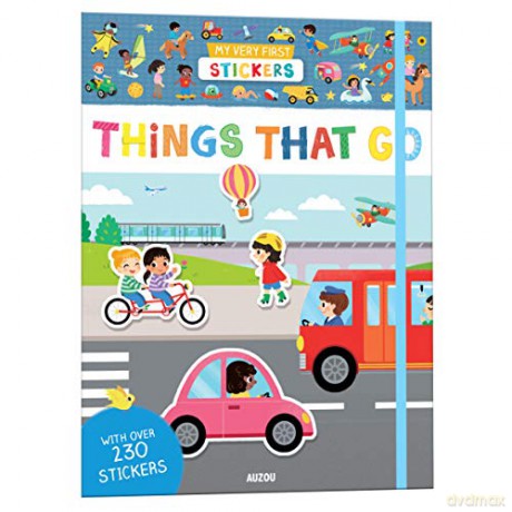 Things that Go (My Very First Stickers) - Auzou [KSIĄŻKA]