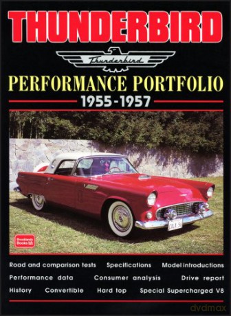 Thunderbird Performance Portfolio 1955-1957 (Brooklands Books Road Test Series) - R.M. Clarke [KSIĄŻKA]