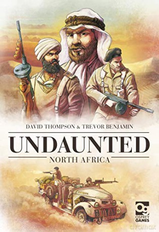 Undaunted: North Africa: A sequel to the WWII deckbuilding game (Games) - David Thompson, Trevor Benjamin [KSIĄŻKA]