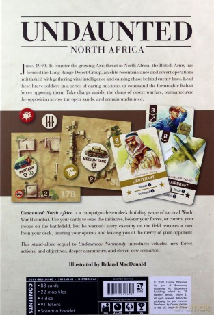 Undaunted: North Africa: A sequel to the WWII deckbuilding game (Games) - David Thompson, Trevor Benjamin [KSIĄŻKA]