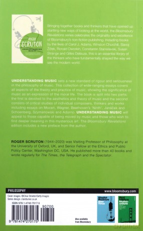 Understanding Music: Philosophy and Interpretation (Bloomsbury Revelations) - Roger Scruton [KSIĄŻKA]