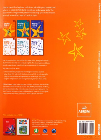 Violin Star 1, Student's book (Violin Star (ABRSM)) - Edward Huws Jones [KSIĄŻKA]