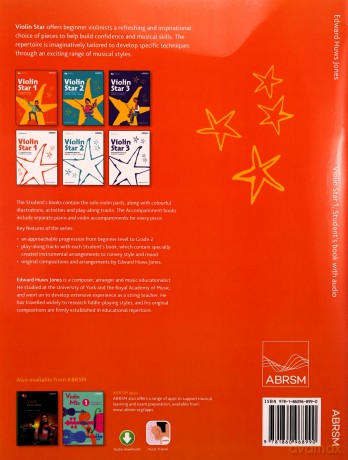 Violin Star 1, Student's book (Violin Star (ABRSM)) - Edward Huws Jones [KSIĄŻKA]
