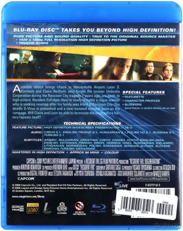 Resident Evil: Degeneracja [Blu-Ray]