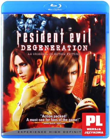 Resident Evil: Degeneracja [Blu-Ray]