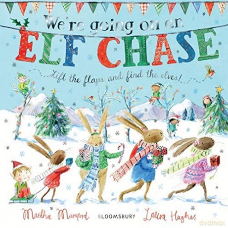 We're Going on an Elf Chase: Board Book - Martha Mumford [KSIĄŻKA]