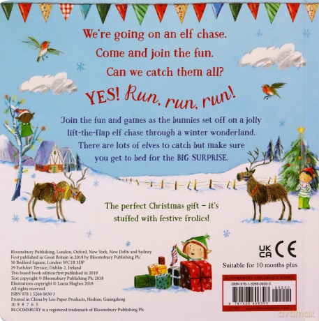 We're Going on an Elf Chase: Board Book - Martha Mumford [KSIĄŻKA]