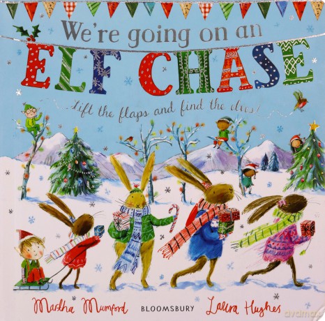 We're Going on an Elf Chase: Board Book - Martha Mumford [KSIĄŻKA]