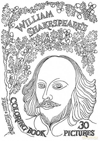William Shakespeare's Coloring Book - Paul A. Downer [KSIĄŻKA]