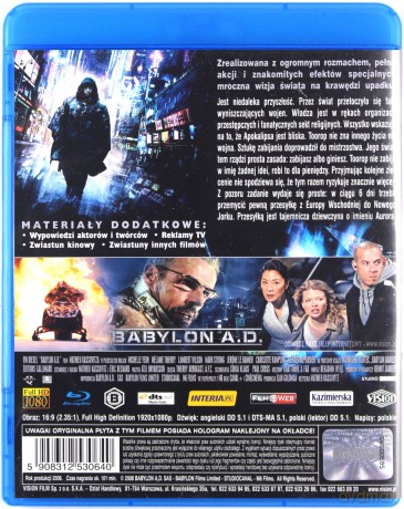 Babylon A.D. [Blu-Ray]
