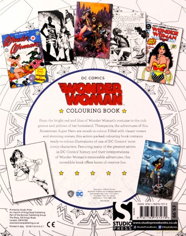 Wonder Woman Colouring Book [KSIĄŻKA]