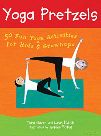Yoga Pretzels: 50 Fun Yoga Activities for Kids and Grownups (Yoga Cards) - Tara Guber [KSIĄŻKA]