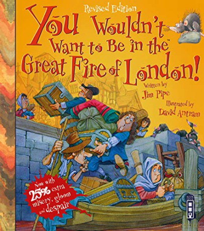 You Wouldn't Want to be in the Great Fire of London!: Extended Edition - Jim Pipe [KSIĄŻKA]