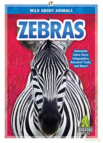 Zebras (Wild about Animals) - Martha London [KSIĄŻKA]
