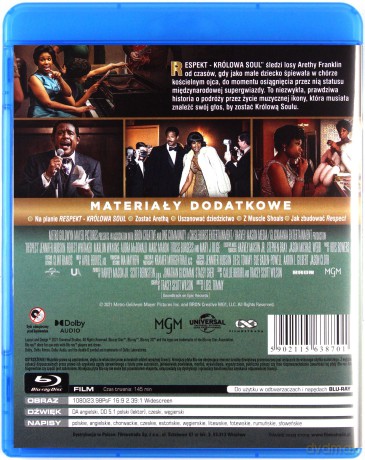 Respect - Królowa Soul [Blu-Ray]