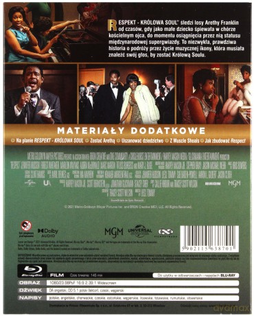Respect - Królowa Soul [Blu-Ray]