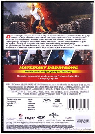 Szybcy i wściekli 9 (wersja reżyserska + wersja kinowa) [DVD]