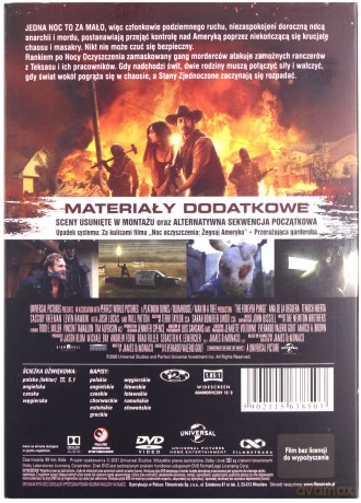 Noc oczyszczenia: Żegnaj Ameryko [DVD]