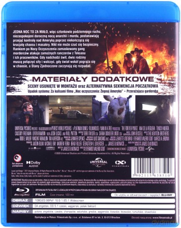 Noc oczyszczenia: Żegnaj Ameryko [Blu-Ray]