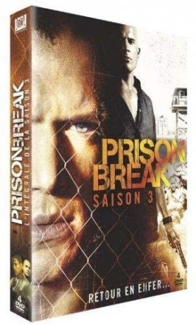 Prison Break Season 3 (Skazany na śmierć) [BOX] [4DVD]