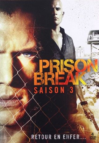 Prison Break Season 3 (Skazany na śmierć) [BOX] [4DVD]