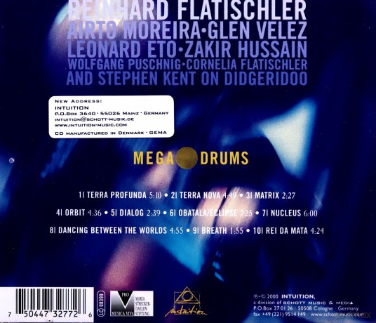 Megadrums: Terra Nova [CD]