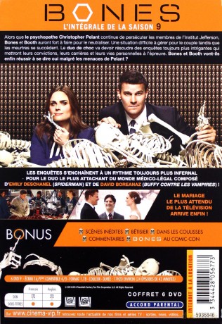 Bones Season 9 (Kości) [6DVD]