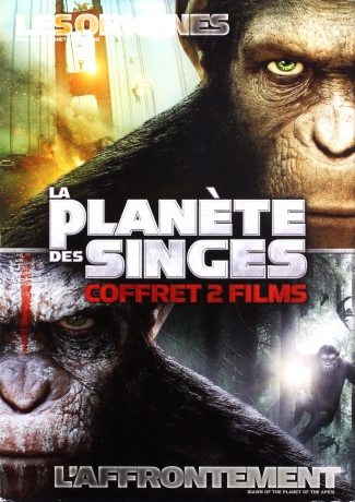 Rise of the Planet of the Apes / Dawn of the Planet of the Apes (Geneza planety małp / Ewolucja planety małp) [BOX] [2DVD]