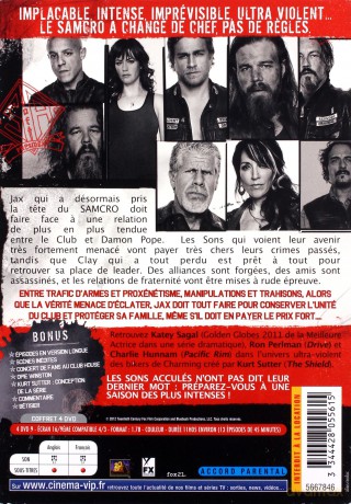 Sons of Anarchy Season 5 (Synowie Anarchii) [4DVD]