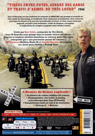 Sons of Anarchy Season 1 (Synowie Anarchii) [BOX] [4DVD]