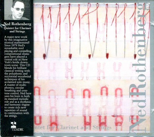 Ned Rothenberg: Ned Rothenberg: Quintet For Clarinet And Strings [CD]