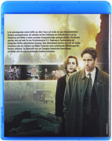 The X Files Season 4 (Z archiwum X Sezon 4) [6xBlu-Ray]