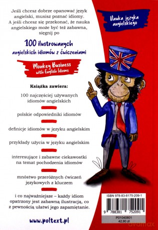 100 ilustrowanych angielskich idiomów z ćwiczeniami - Kinga White [KSIĄŻKA]