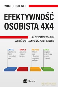 Efektywność osobista 4x4 - Wiktor Siegel [KSIĄŻKA]