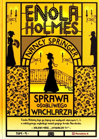 Enola Holmes (Tom 4) Sprawa osobliwego wachlarza - Nancy Springer [KSIĄŻKA]