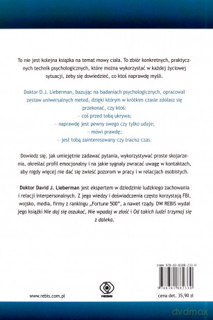Jak rozszyfrować każdego - David Lieberman [KSIĄŻKA]