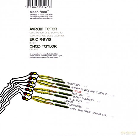 Avram Fefer, Eric Revis, Chad Taylor: Ritual [CD]