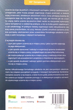 LEarNS - stwórz efektywny system uczenia się w miejscu pracy - Marcin Żółtak [KSIĄŻKA]