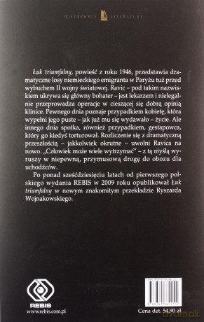 Łuk Triumfalny - Erich Maria Remarque [KSIĄŻKA]