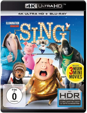Sing [Blu-Ray 4K]+[Blu-Ray]
