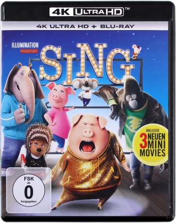 Sing [Blu-Ray 4K]+[Blu-Ray]