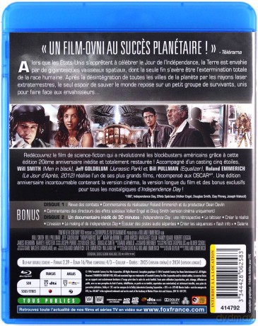 Independence Day (Dzień Niepodległości) [2xBlu-Ray]