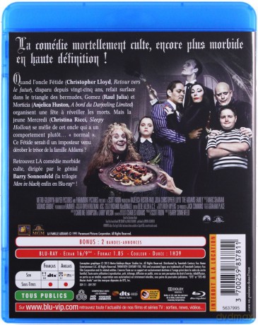 The Addams Family (Rodzina Addamsów) [Blu-Ray]