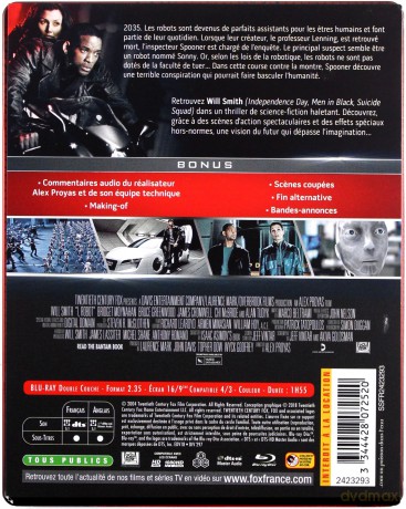 I, Robot (Ja, robot) (steelbook) [Blu-Ray]