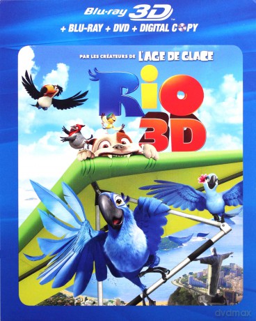 Rio [Blu-Ray 3D]+[Blu-Ray]+[DVD]