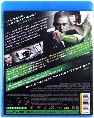 In Time (Wyścig z czasem) [Blu-Ray]