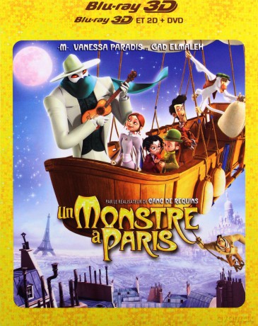 A Monster in Paris (Przygoda w Paryżu) [Blu-Ray 3D]+[DVD]