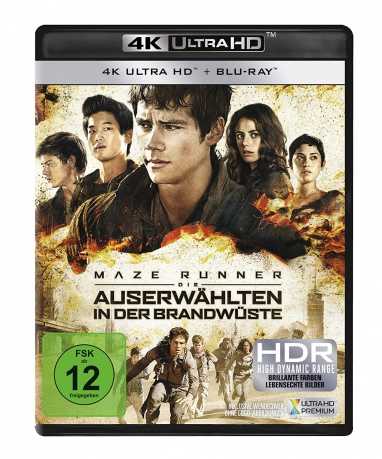 Maze Runner: The Scorch Trials (Więzień labiryntu: Próby ognia) [Blu-Ray 4K]+[Blu-Ray]