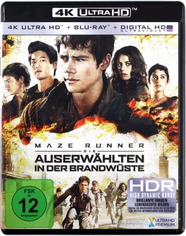 Maze Runner: The Scorch Trials (Więzień labiryntu: Próby ognia) [Blu-Ray 4K]+[Blu-Ray]